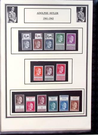 1943-45 LIBERATION : Collection de timbres de la Libération