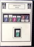 1943-45 LIBERATION : Collection de timbres de la Libération