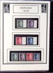 1943-45 LIBERATION : Collection de timbres de la Libération