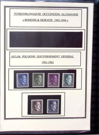 1943-45 LIBERATION : Collection de timbres de la Libération