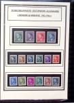 1943-45 LIBERATION : Collection de timbres de la Libération