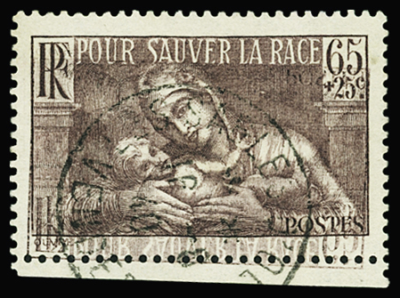 N°356 Pour sauver la race, variété double impression