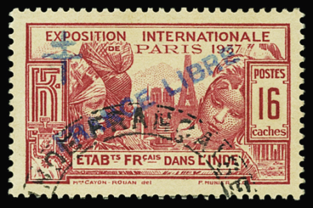 N°172 16ca rose carminé, obl., TB.