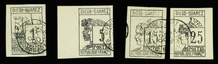 N°6/9 série complète, n°6, 7, 9 BdF, obl., TB. N°6,