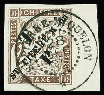 N°57 2f marron bdf, obl., TTB. Signé A.Brun