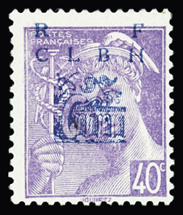 DECAZEVILLE N°11M 40c violet, NON EMIS, T III, neuf sans gomme, TB, signé Mayer