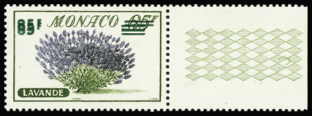 N°521a 85f sur 65f, DOUBLE surcharge verticale, bdf, neuf **, TB