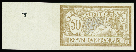 N°120a Merson, 50c brun et gris, bdf, neuf *, TB