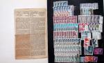 1849-1960, Accumulation de classeurs de France, avec