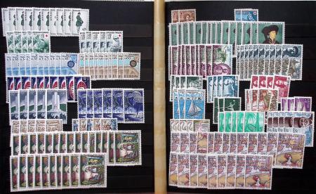 1849-1960, Accumulation de classeurs de France, avec
