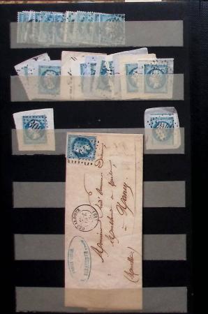 1849-1960, Accumulation de classeurs de France, avec