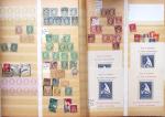 1849-1960, Accumulation de classeurs de France, avec