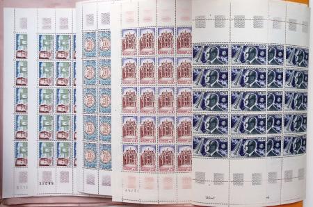 1849-1960, Accumulation de classeurs de France, avec