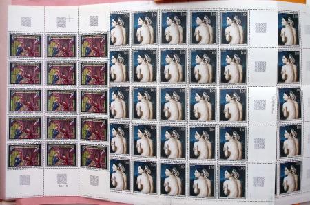 1849-1960, Accumulation de classeurs de France, avec