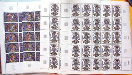 1849-1960, Accumulation de classeurs de France, avec