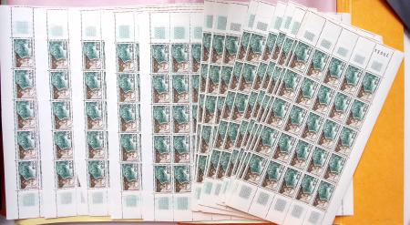 1849-1960, Accumulation de classeurs de France, avec