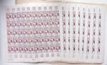 1849-1960, Accumulation de classeurs de France, avec
