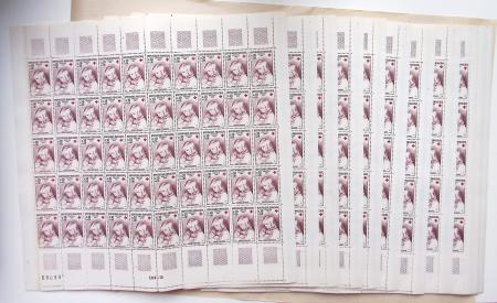 1849-1960, Accumulation de classeurs de France, avec