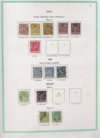 1849-1960, Accumulation de plusieurs collection du