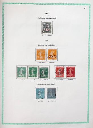 1849-1960, Accumulation de plusieurs collection du