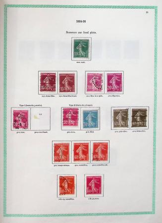1849-1960, Accumulation de plusieurs collection du
