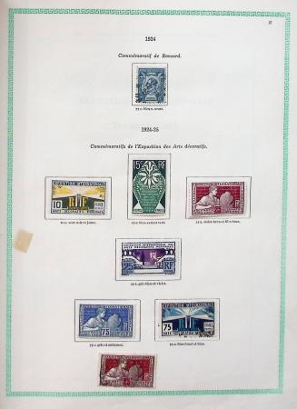 1849-1960, Accumulation de plusieurs collection du