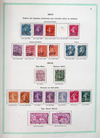1849-1960, Accumulation de plusieurs collection du