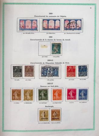 1849-1960, Accumulation de plusieurs collection du