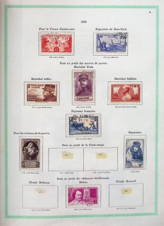1849-1960, Accumulation de plusieurs collection du