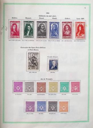 1849-1960, Accumulation de plusieurs collection du
