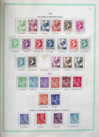 1849-1960, Accumulation de plusieurs collection du