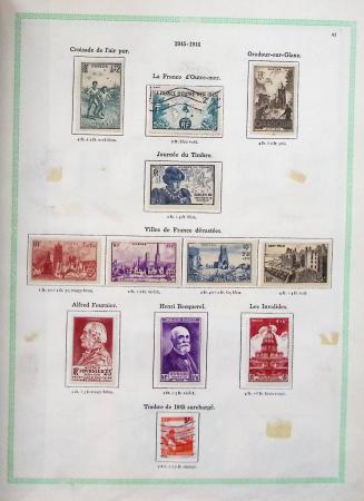 1849-1960, Accumulation de plusieurs collection du