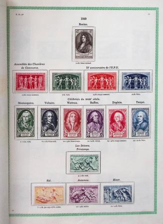 1849-1960, Accumulation de plusieurs collection du