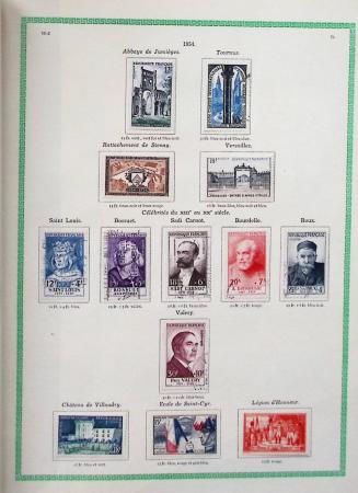 1849-1960, Accumulation de plusieurs collection du