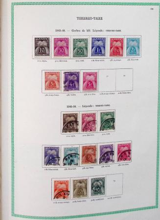 1849-1960, Accumulation de plusieurs collection du