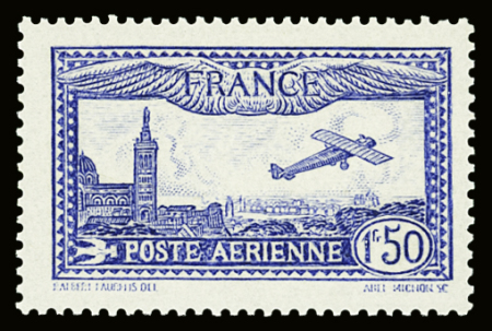 N°6b 1f50 outremer vif, neuf **, TB.