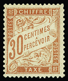 N°34 30c rouge-orange, neuf **, TB