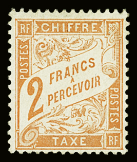 N°41 2f rouge orange, neuf (*), TB. Signé A.Brun