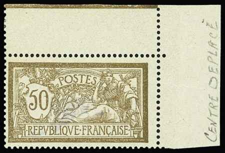 N°120b 50c brun et gris Cdf, neuf **, TB