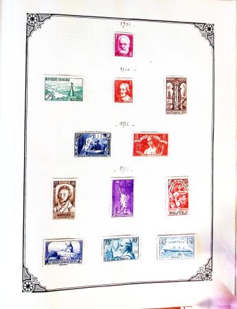1874-1940 Collection éclectique dont un album de FRANCE