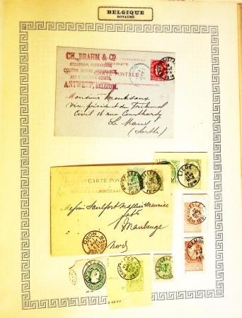 1874-1940 Collection éclectique dont un album de FRANCE