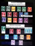 1849-2002, Collection de France en 6 classeurs, essentiellement