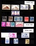 1849-2002, Collection de France en 6 classeurs, essentiellement