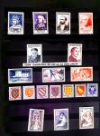 1849-2002, Collection de France en 6 classeurs, essentiellement