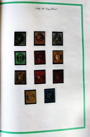 1849-2002, Collection de France en 6 classeurs, essentiellement
