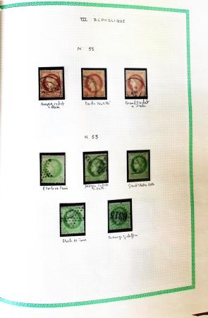 1849-2002, Collection de France en 6 classeurs, essentiellement
