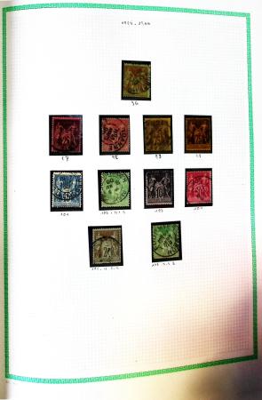 1849-2002, Collection de France en 6 classeurs, essentiellement