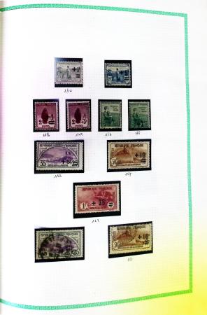 1849-2002, Collection de France en 6 classeurs, essentiellement
