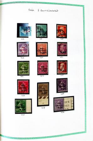 1849-2002, Collection de France en 6 classeurs, essentiellement