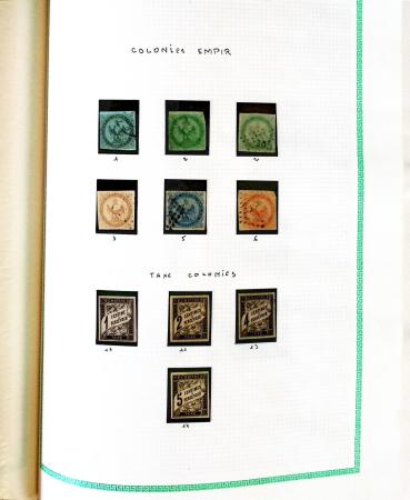 1849-2002, Collection de France en 6 classeurs, essentiellement